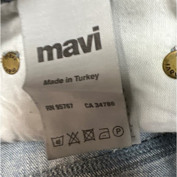Mavi Miami Wide Flare Legs Women Jeans Size 27 100% Cotton NWT - Picture 9 of 10